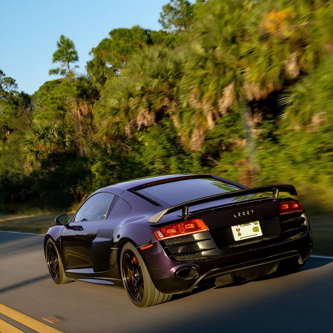 Gloss Metallic Ghost Midnight Purple Car Vinyl Wrap PET review jamiesbug.03 01