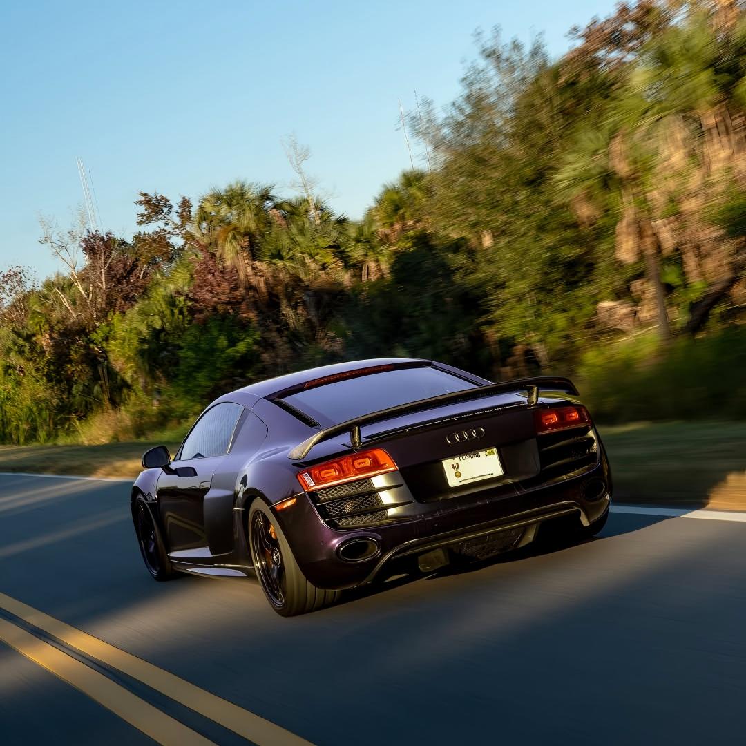 Gloss Metallic Ghost Midnight Purple Car Vinyl Wrap PET review jamiesbug.03 02