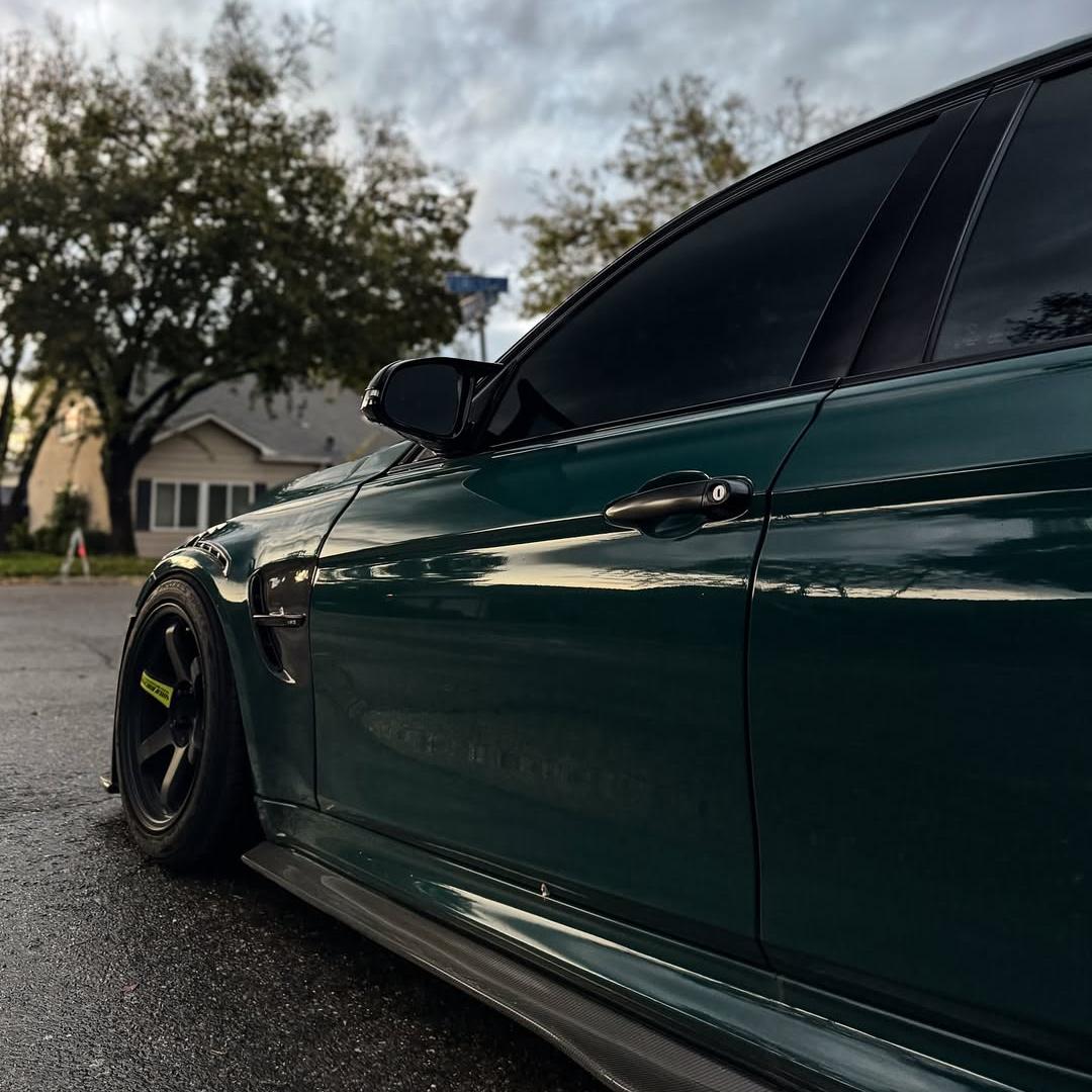 Gloss Mohsen Green Car Vinyl Wrap PET review Giancarlorioss 03