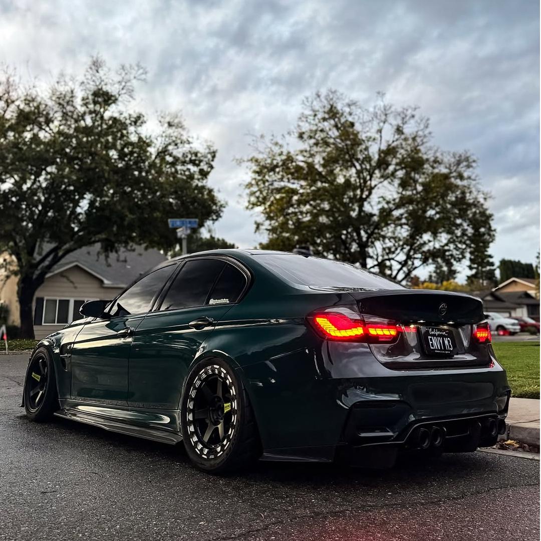 Gloss Mohsen Green Car Vinyl Wrap PET review Giancarlorioss 02