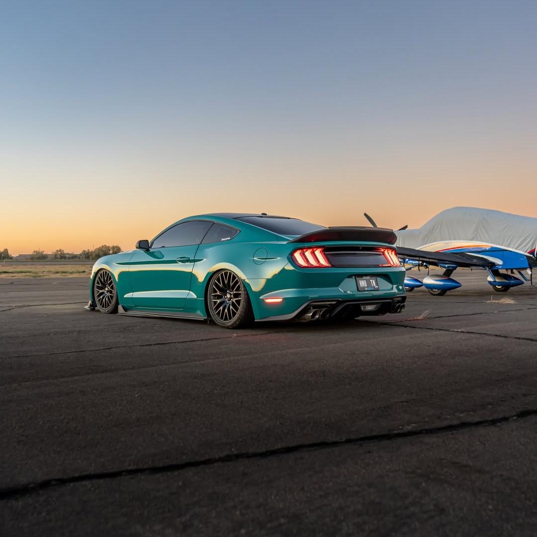 Gloss Storm Green Car Vinyl Wrap PET review Bryans5oh 05