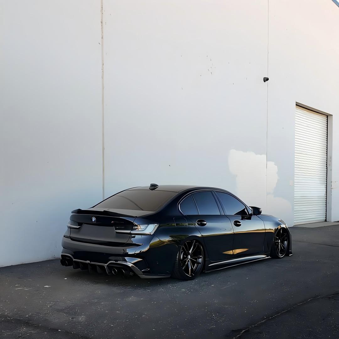 PET Super Glossy Piano Black Car Vinyl Wrap  review Ryan Markette 03