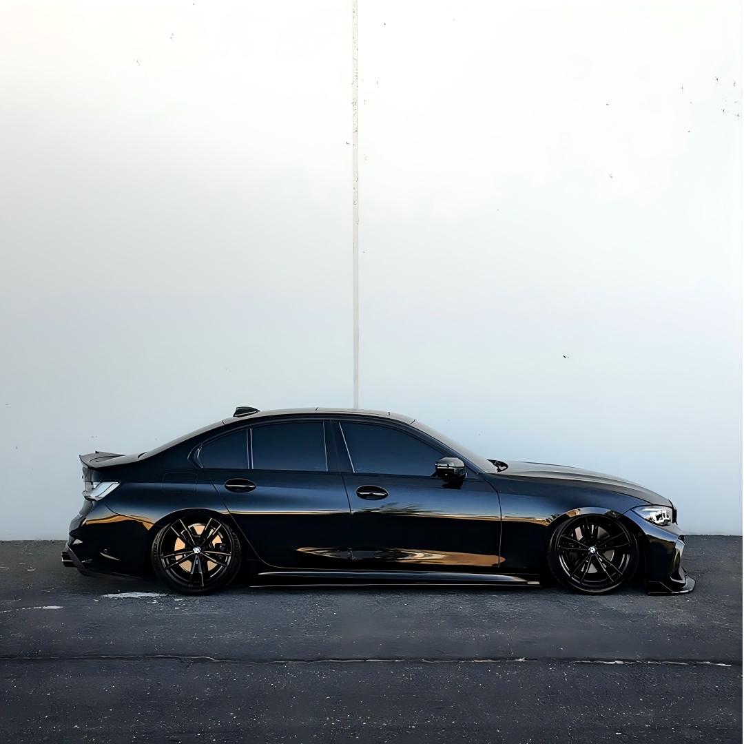 PET Super Glossy Piano Black Car Vinyl Wrap  review Ryan Markette 01