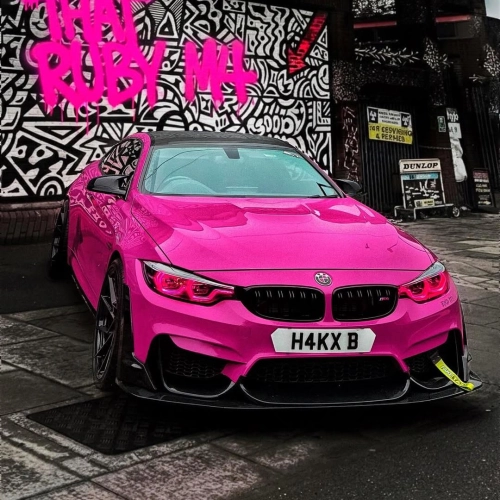 Gloss Ruby Star Car Vinyl Wrap PET review 