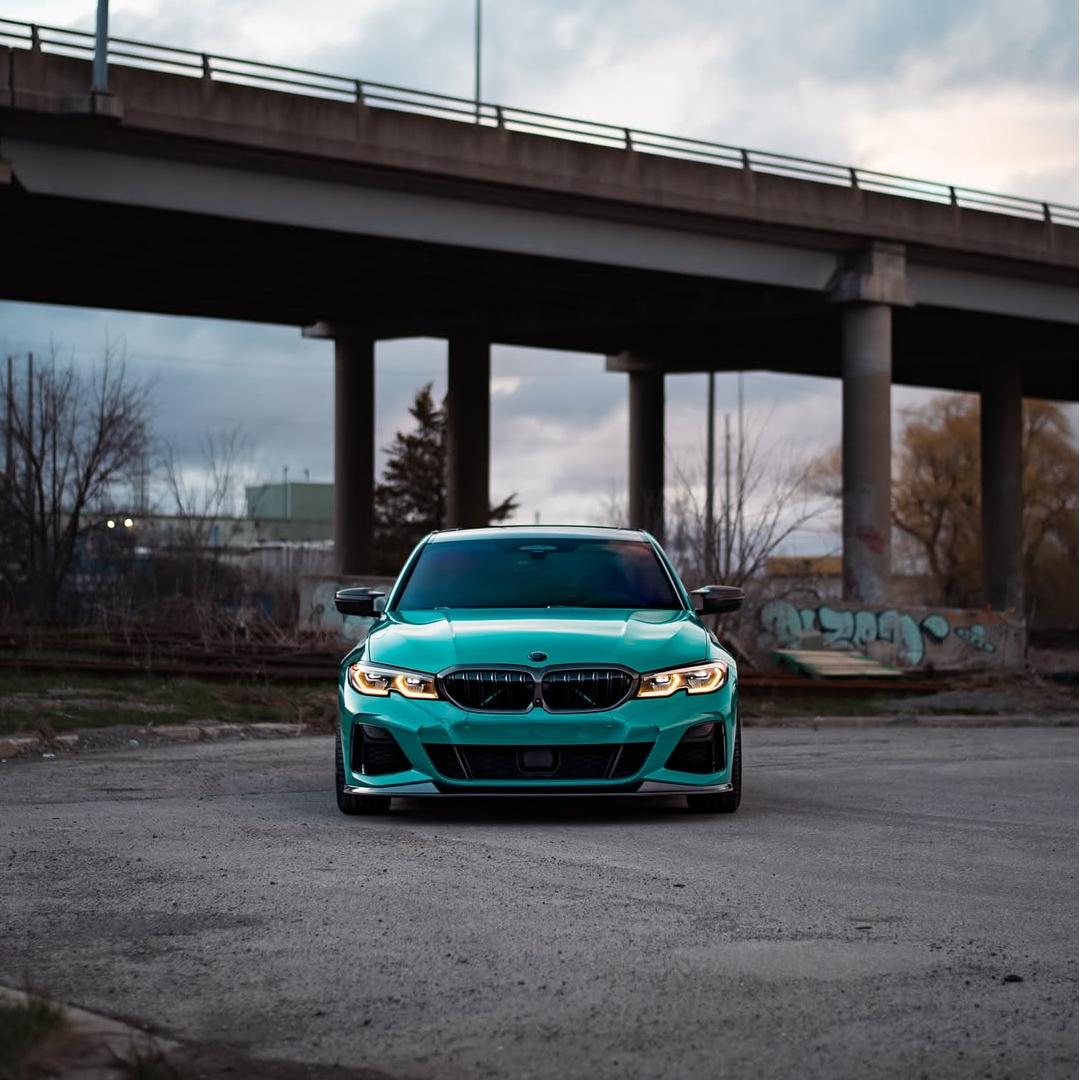 Gloss Hell Green Car Vinyl Wrap PET review Jovoswhips 03