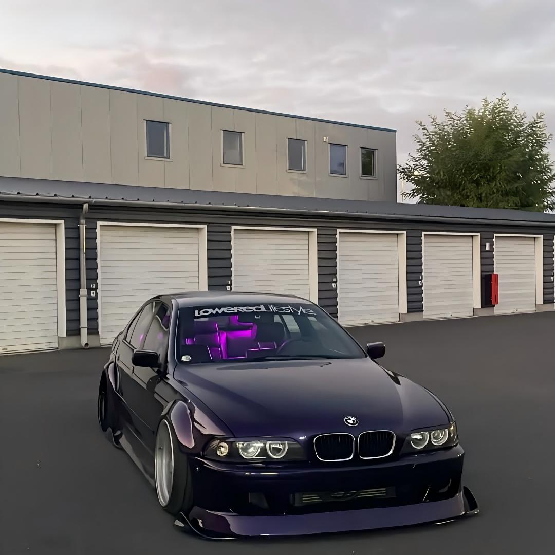 Gloss Metallic Midnight Purple Car Vinyl Wrap BMW PET review gvthier_ethirty9 00