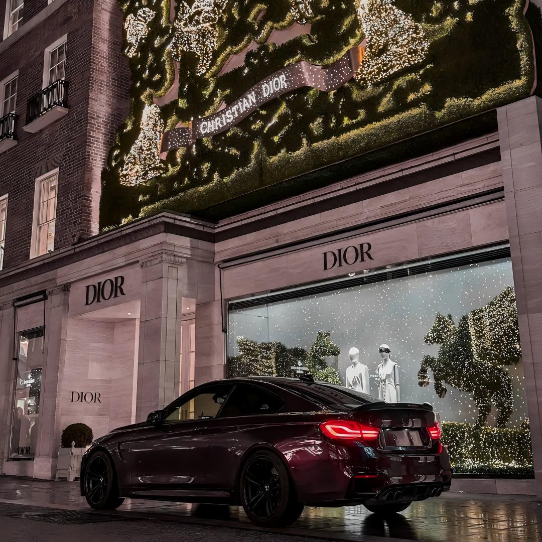 Gloss Metallic Plum Purple Car Vinyl Wrap PET review black_f82_m4 01