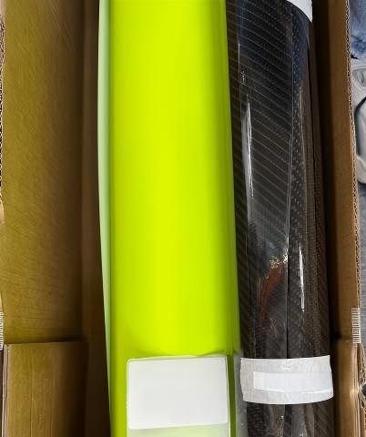 Matte Ultimate Flat Fluorescent Yellow Car Vinyl Wrap PET review matthieuhmd 00
