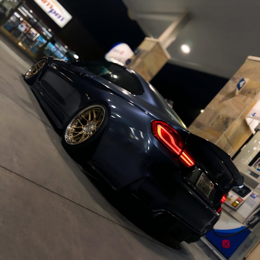 Gloss Metallic Chameleon Color Shift Grey Blue Car Vinyl Wrap PET review artwuurk 00