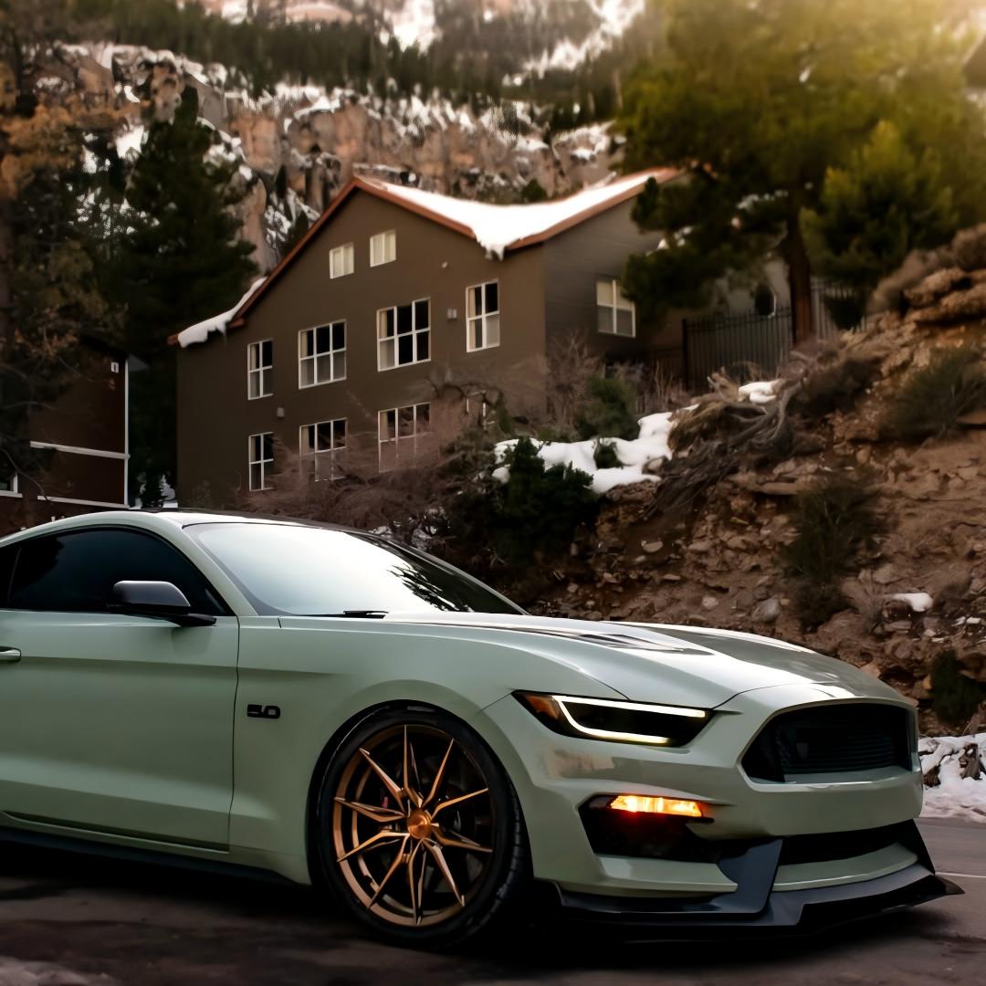 Gloss Light Khaki Green Car Vinyl Wrap PET review 5ohbrat 03