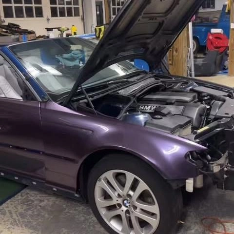 Gloss Metallic Violet Grey Purple Car Vinyl Wrap Bentley PET review 