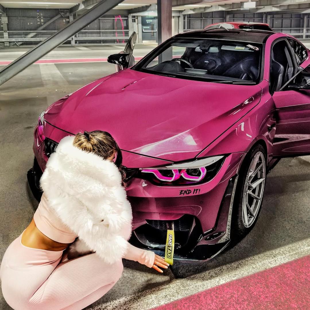 Gloss Ruby Star Car Vinyl Wrap PET review Heidi Farrell 01