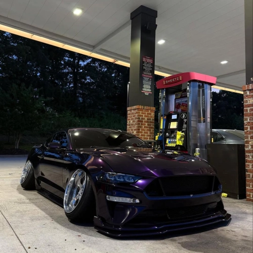 Gloss Metallic Ghost Midnight Purple Car Vinyl Wrap PET review jengonnzales