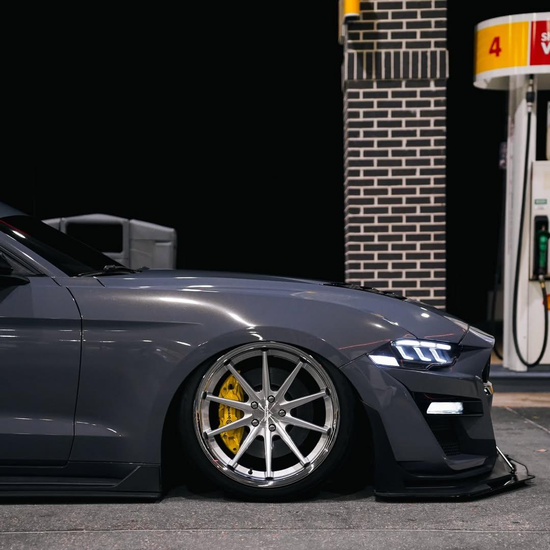 Gloss Metallic Tourmaline Grey Car Vinyl Wrap PET review 0