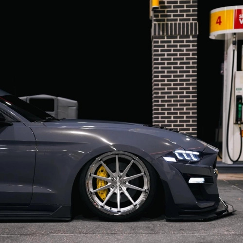 Gloss Metallic Tourmaline Grey Car Vinyl Wrap PET review 