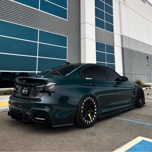 Gloss Mohsen Green Car Vinyl Wrap PET review 
