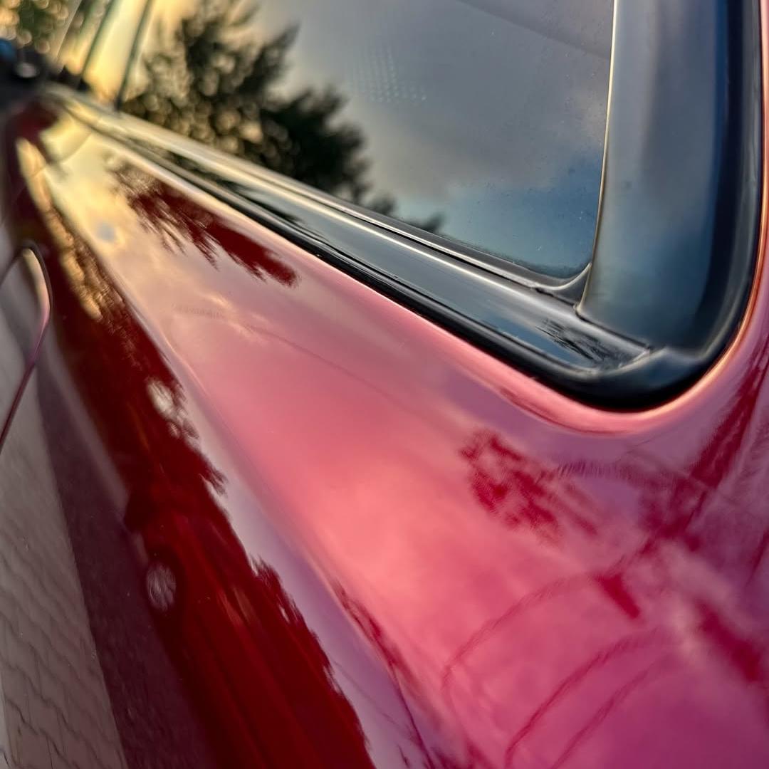 Ultra Glossy Liquid Dragon Red Car Vinyl Wrap PET review 0