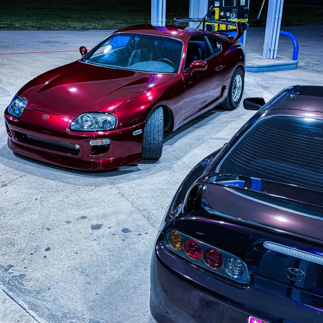 Gloss Metallic Gentian Purple Car Vinyl Wrap  PET review 6