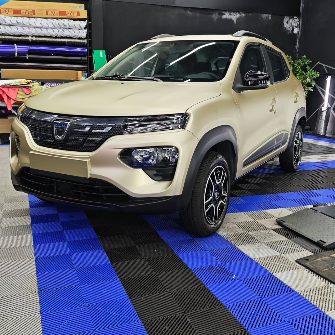 Matte Satin Metallic Champagne Gold Car Wrap PET  review ncw 02