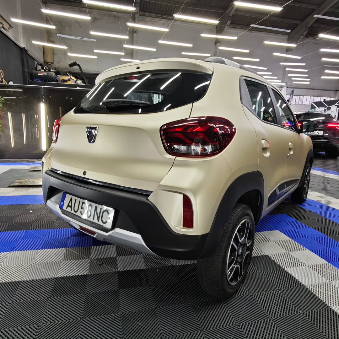 Matte Satin Metallic Champagne Gold Car Wrap PET  review ncw 05