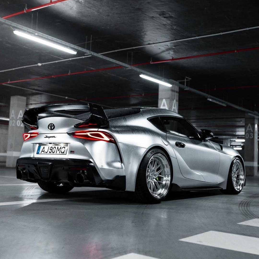 Matte Satin Chrome Silver Car Vinyl Wrap  review allspeeddrive 05