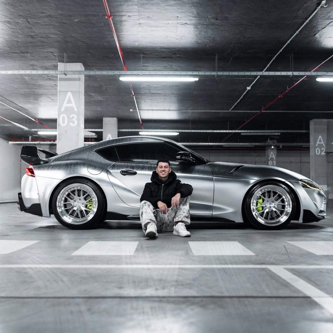 Matte Satin Chrome Silver Car Vinyl Wrap  review allspeeddrive 00