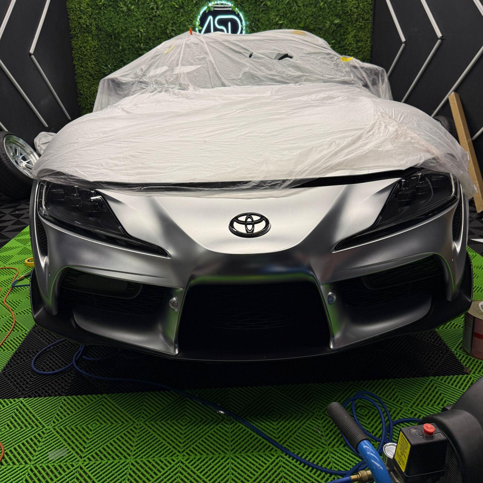 Matte Satin Chrome Silver Car Vinyl Wrap  review asd 01