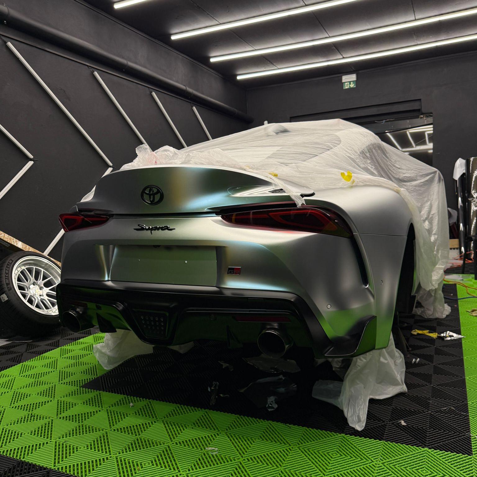 Matte Satin Chrome Silver Car Vinyl Wrap  review asd 02