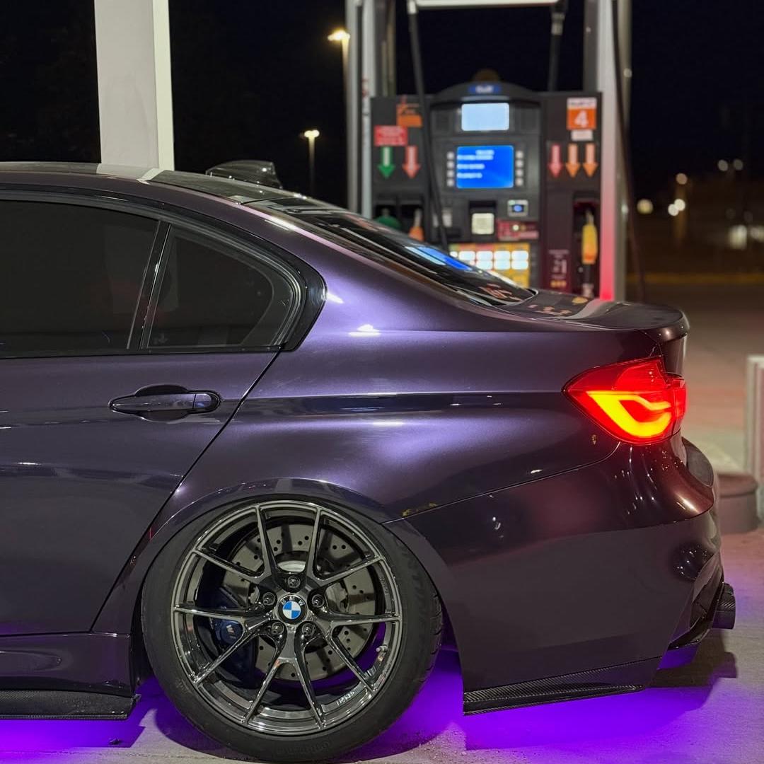 Gloss Metallic Galaxy Purple Car Vinyl Wrap PET review illest__evr 01