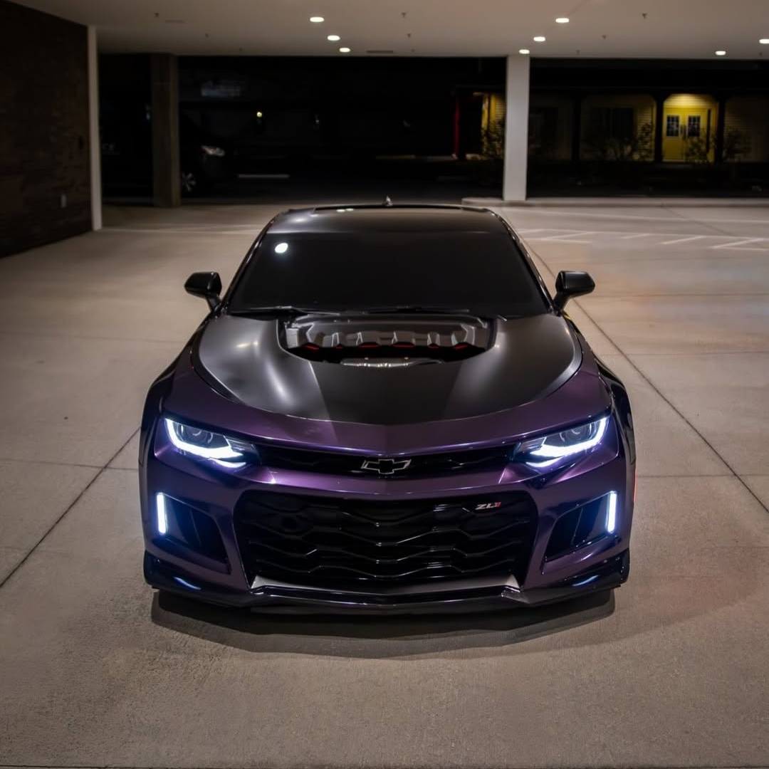 Gloss Metallic Galaxy Purple Car Vinyl Wrap PET review AlukoVinylDesign 02