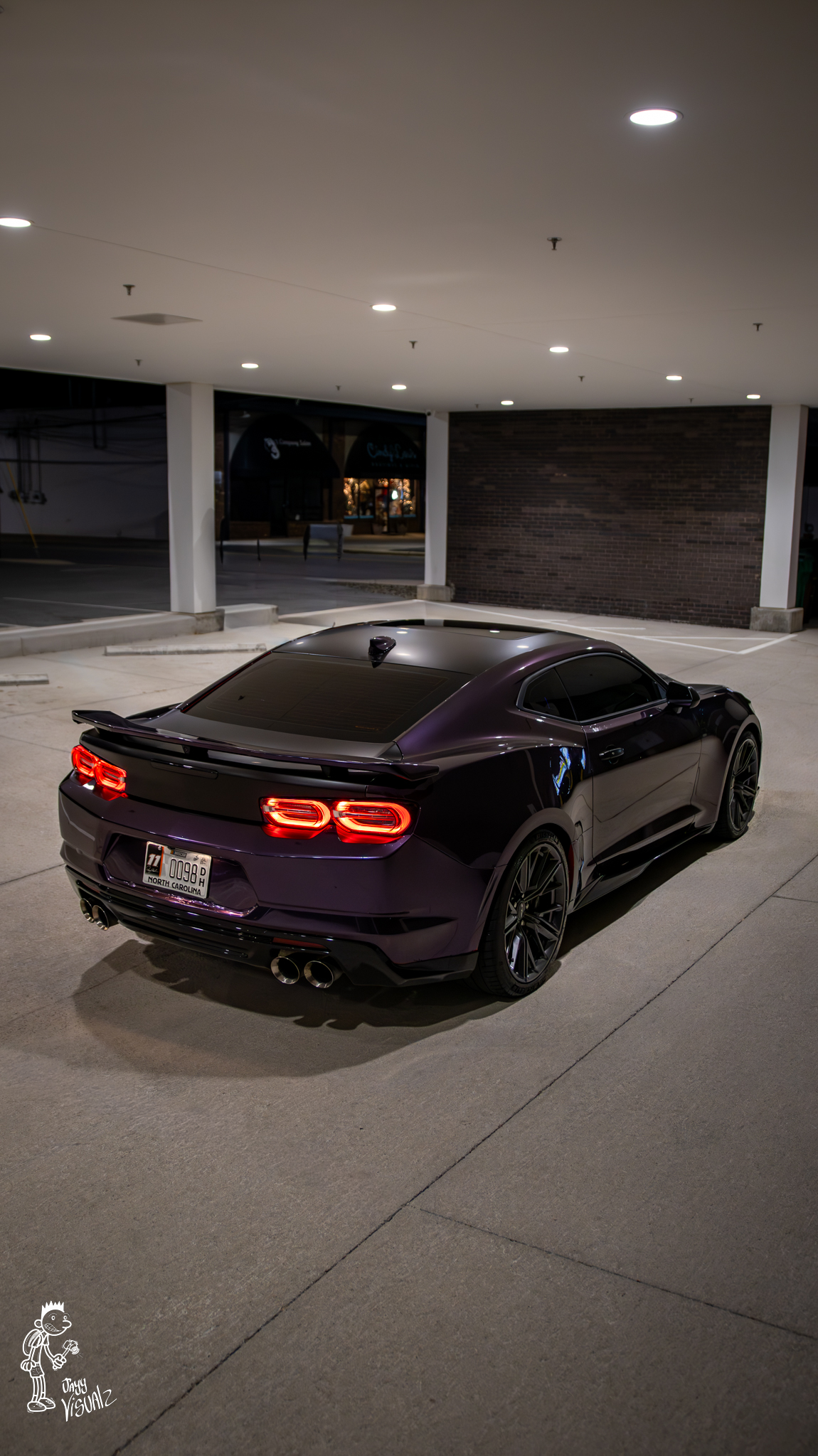 Gloss Metallic Galaxy Purple Car Vinyl Wrap PET review Quan 02