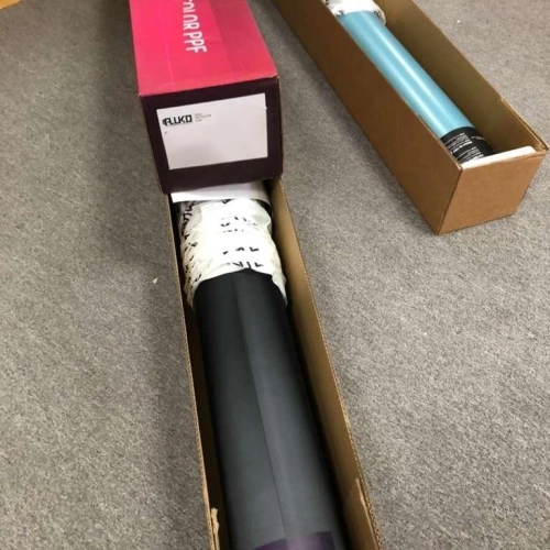 TPU Eclipse Black Color Shift White to Black PPF Car wrap review 