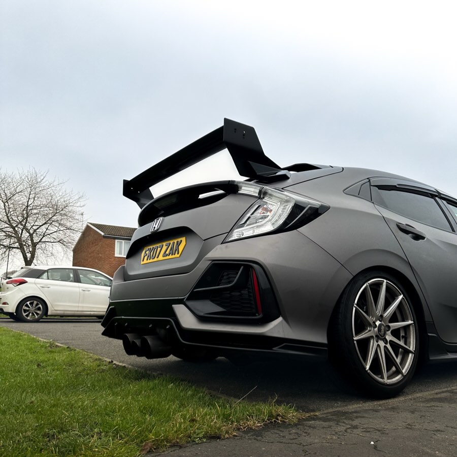 Matte Ultimate Flat Meteorites Grey Car Vinyl Wrap PET review zak_fk7