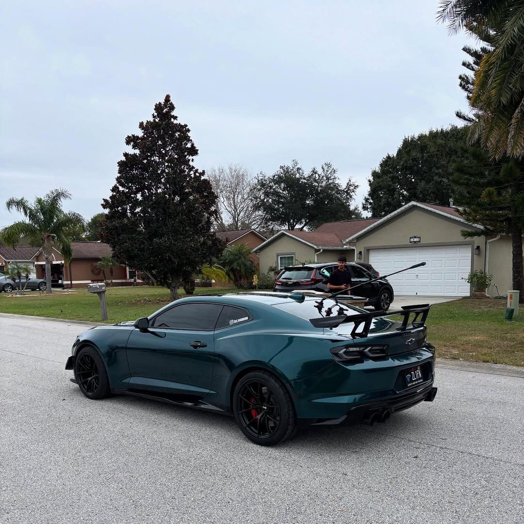 Gloss Mohsen Green Car Vinyl Wrap PET review jamal_wraps 03