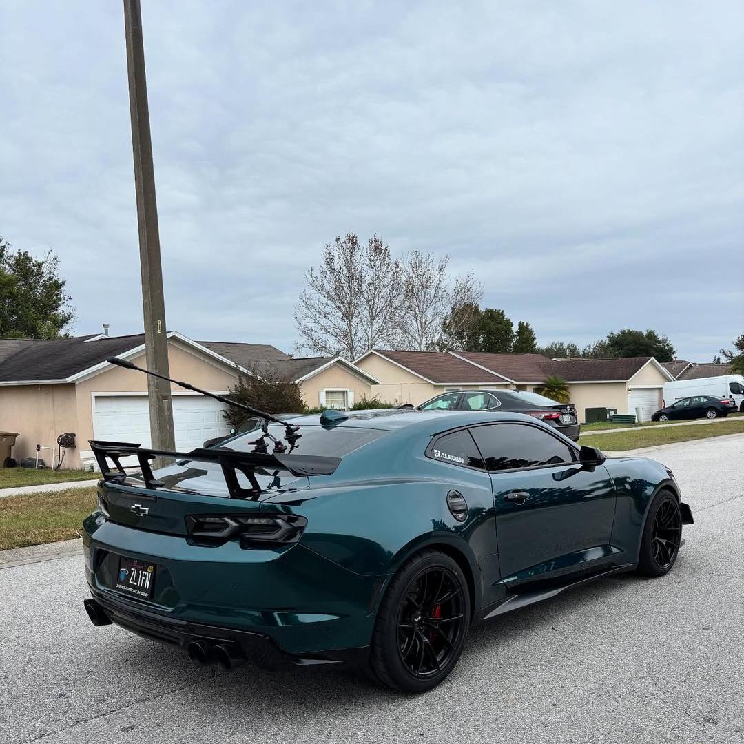 Gloss Mohsen Green Car Vinyl Wrap PET review jamal_wraps 05