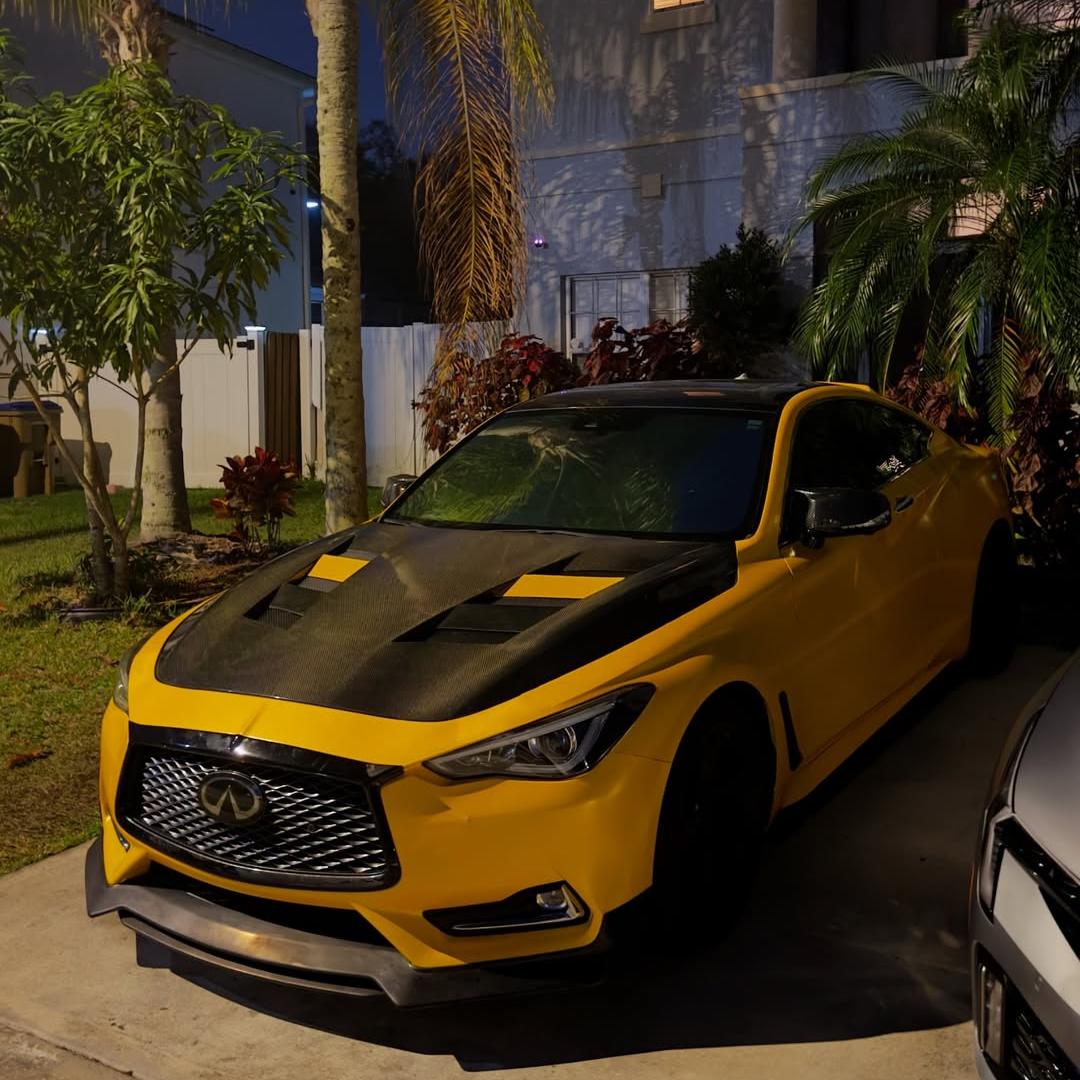 Matte Metallic Satin Energetic Yellow Car Vinyl Wrap review q60jt 02