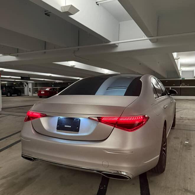 Matte Ultimate Flat Silver Car Vinyl Wrap PET review bandit_brz 03