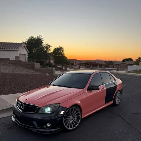Gloss Salmon Pink Car Vinyl Wrap review 