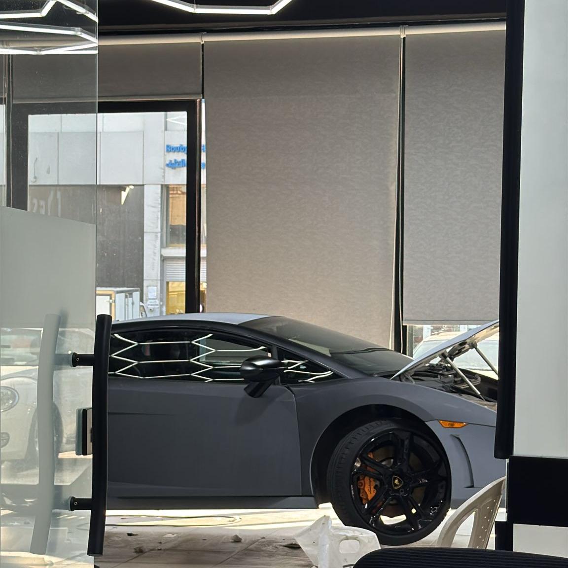 TPU Eclipse Black Color Shift White to Black PPF Car wrap review Eyad Fazaa 02