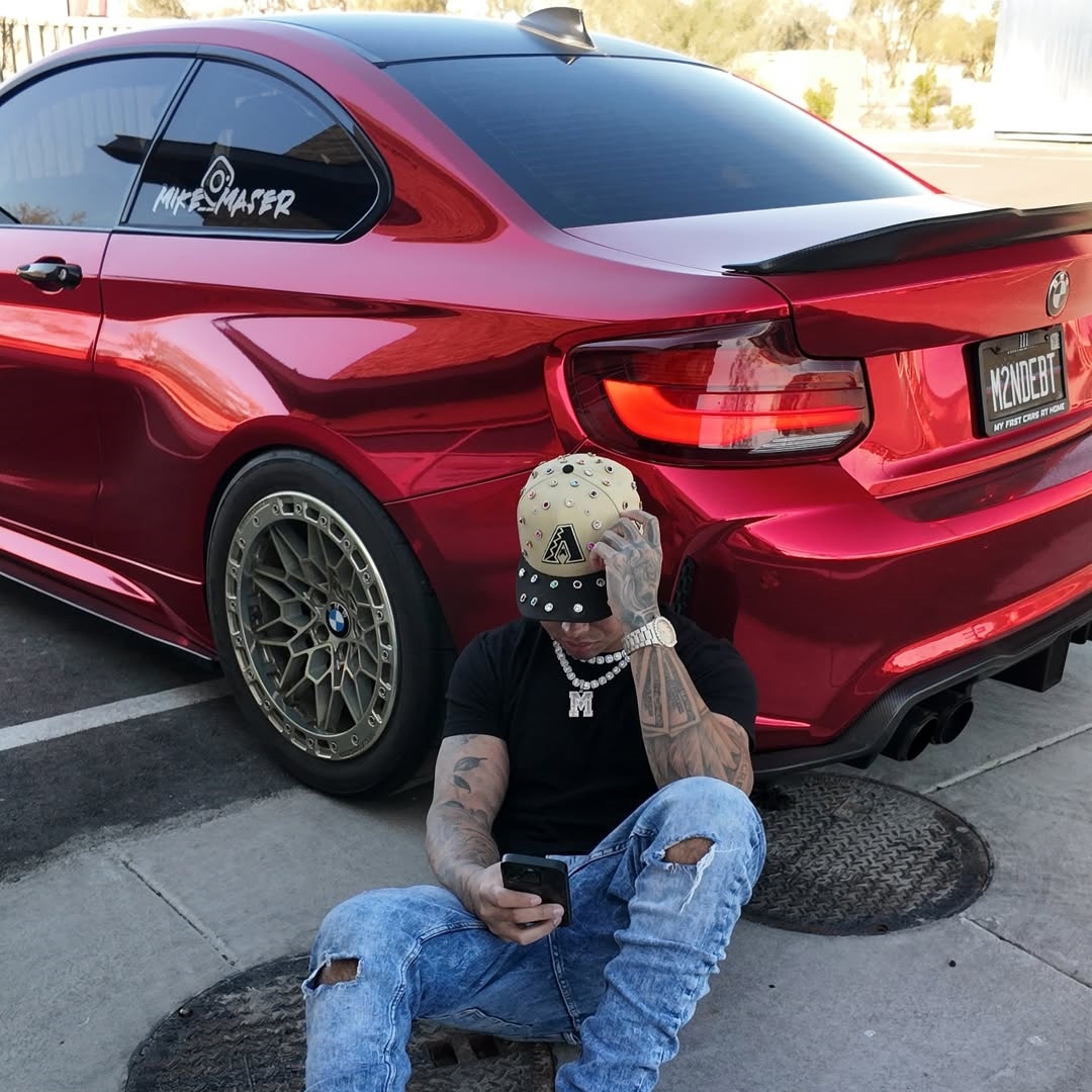 Gloss Mirror Chrome Candy Apple Red  Car Vinyl Wrap review Mike 07