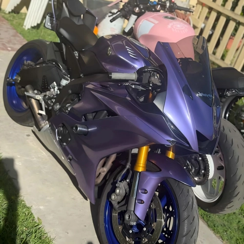 Gloss Metallic Viola Purple Car Vinyl Wrap PET reviewed by