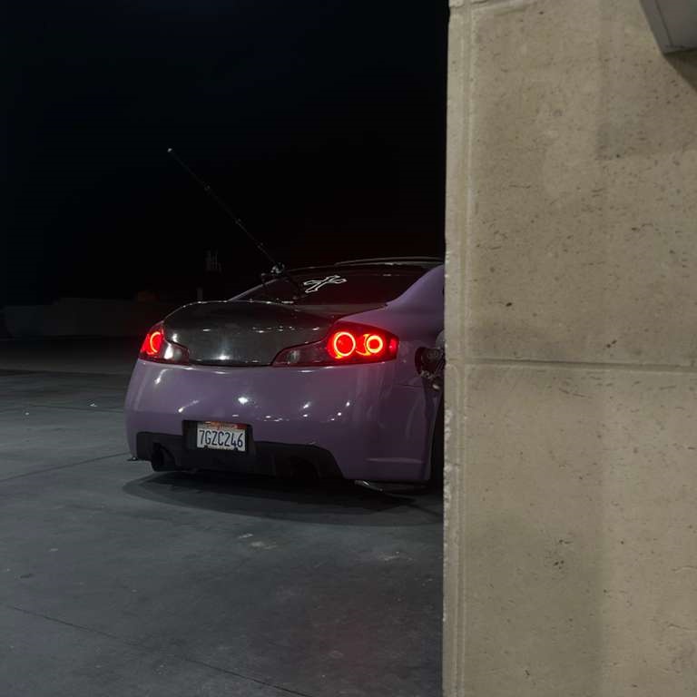 Gloss Crystal Negroni Purple Car Vinyl Wrap PET review 3