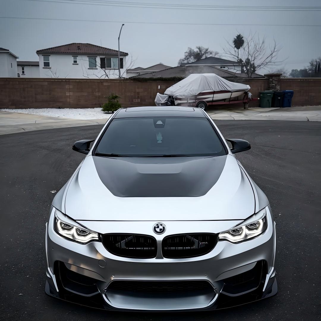 Matte Satin Chrome Silver Car Vinyl Wrap  review 2