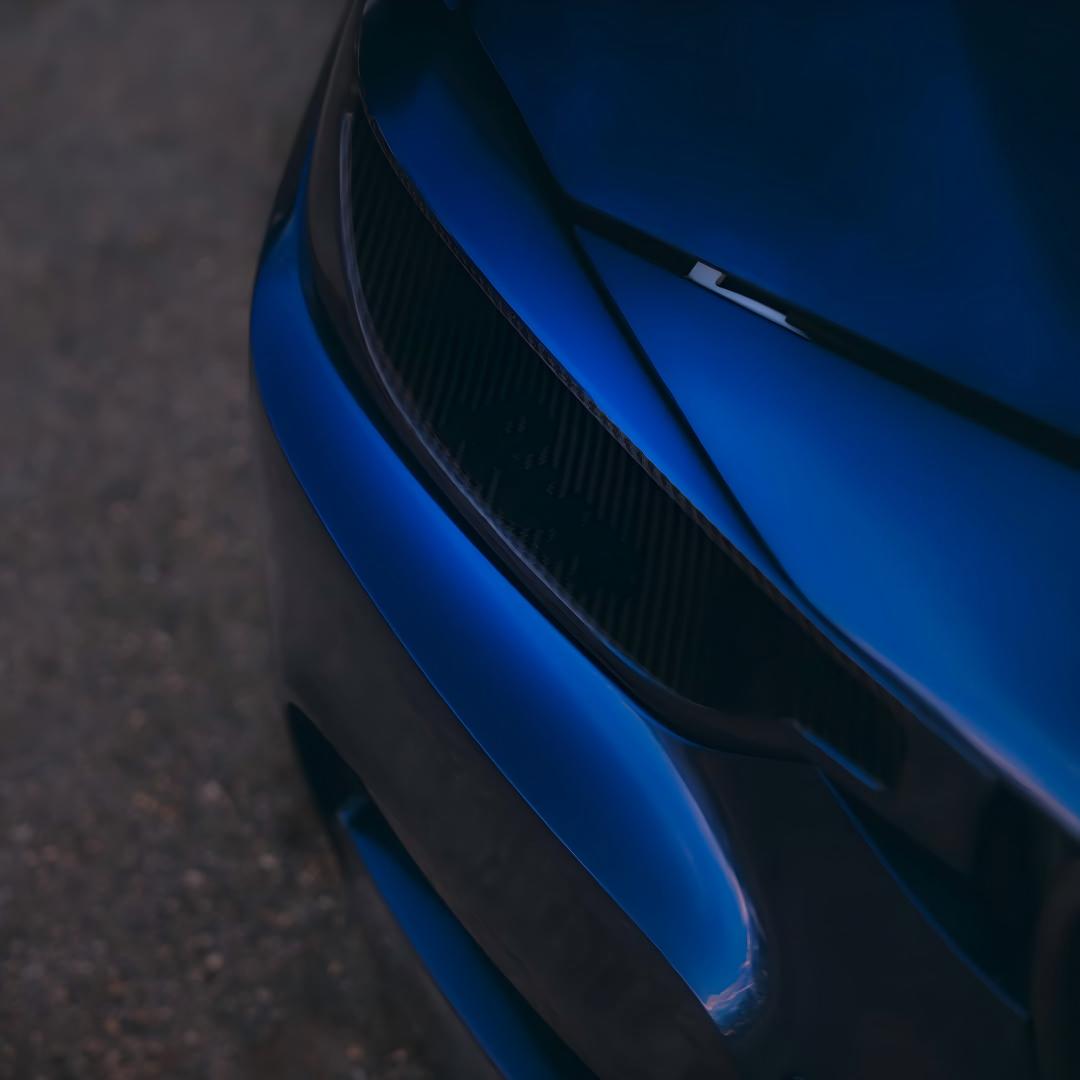 Gloss Indigo Blue Car Vinyl Wrap PET review 1