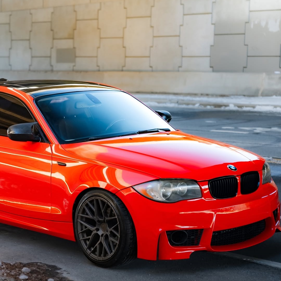 Gloss Ferrari Red Car Vinyl Wrap PET review 1