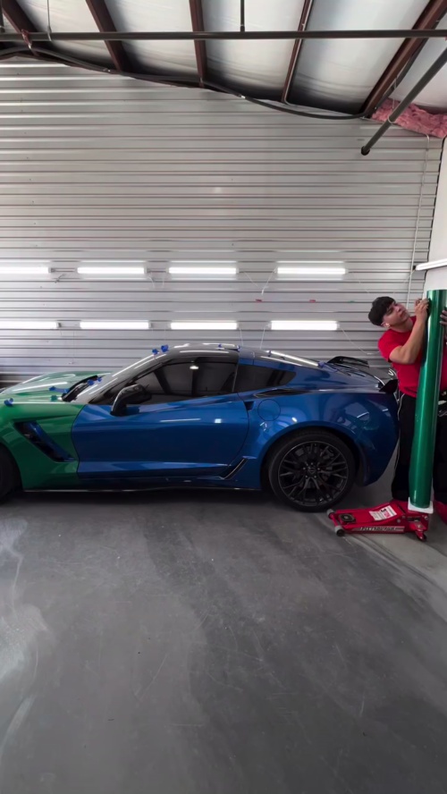 Gloss Metallic Isle Of Man Green Car Vinyl Wrap reviewed by