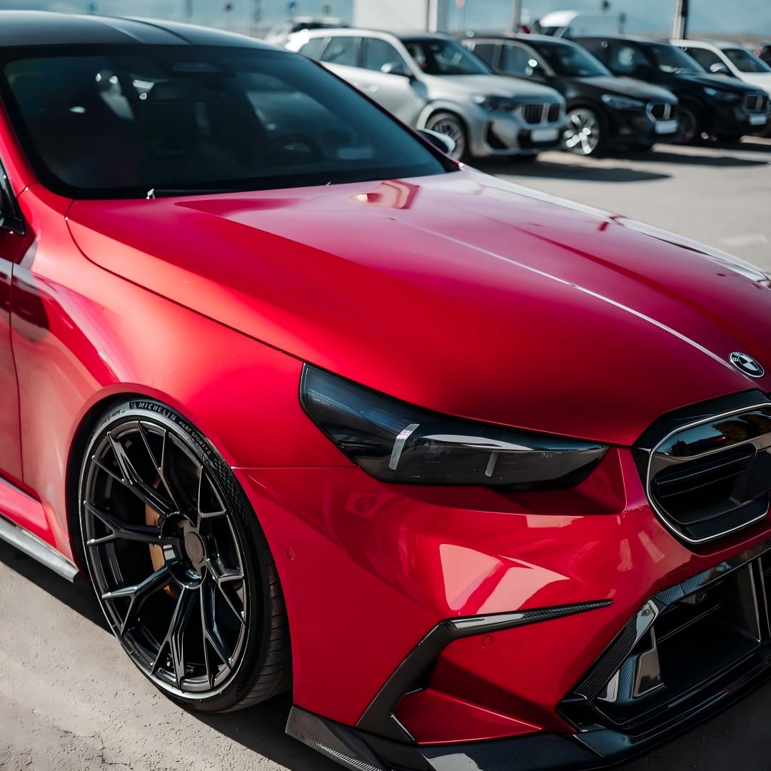 Gloss Metallic Liquid Ruby Red Car Vinyl Wrap PET review raliw.ro 03