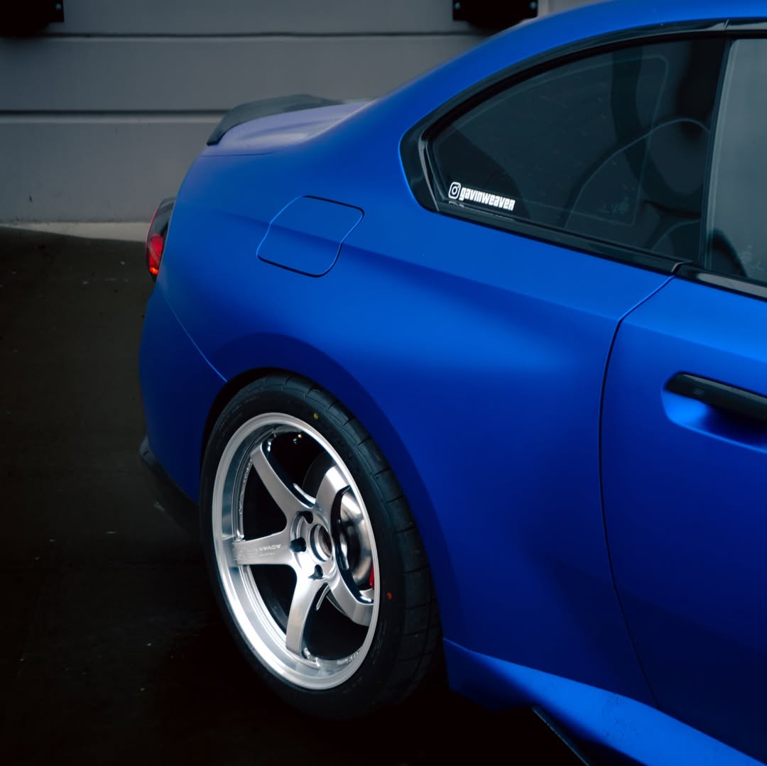 Matte Metallic Satin Blueberry Car Vinyl Wrap PET review 4