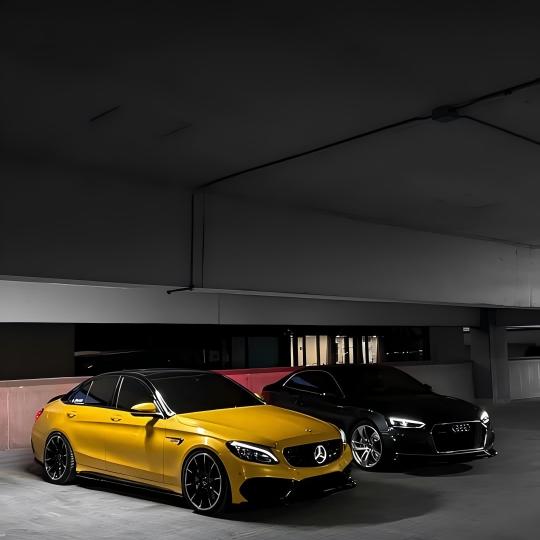 Gloss Metallic Golden Yellow Car Vinyl Wrap PET review 5