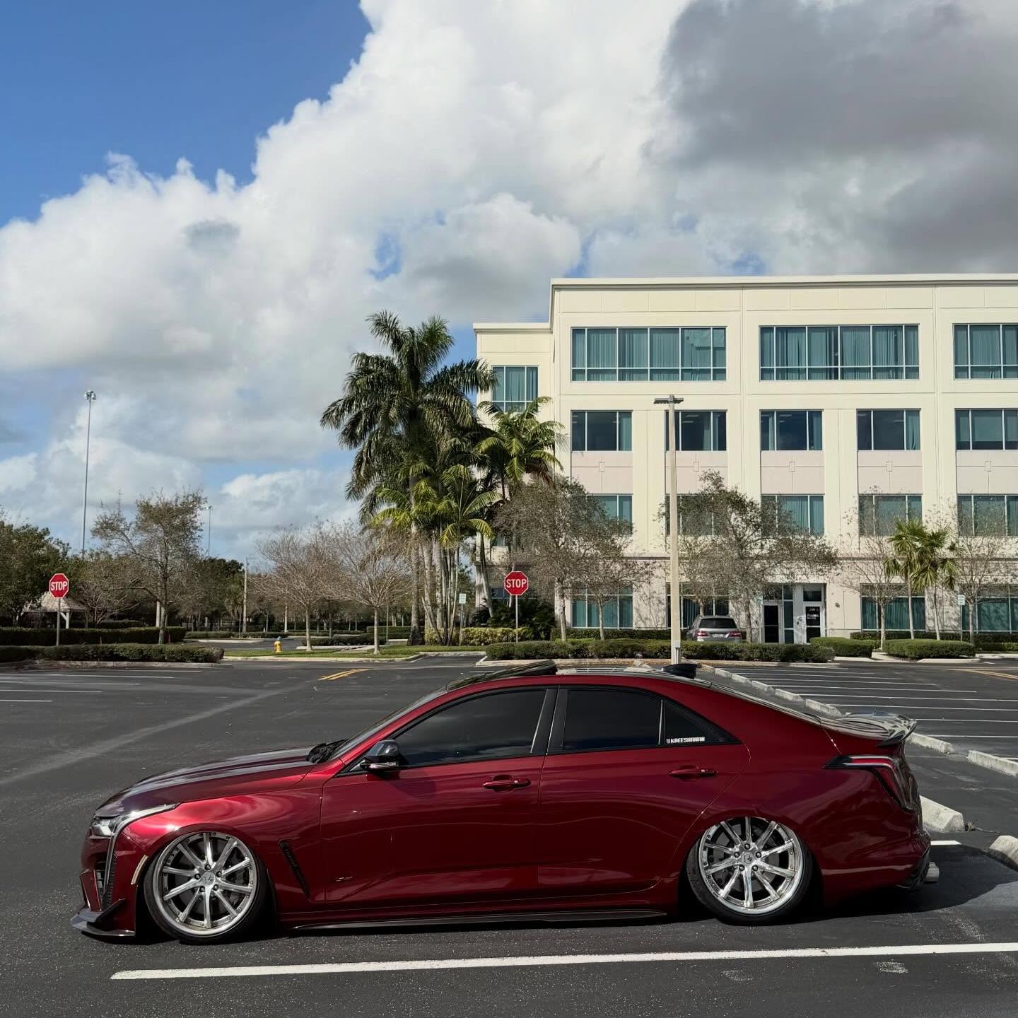 Ultra Glossy Liquid Dragon Red Car Vinyl Wrap PET review 3